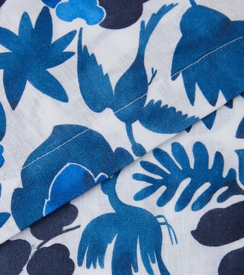 Nappe Wildbird Large en lin | La DoubleJ