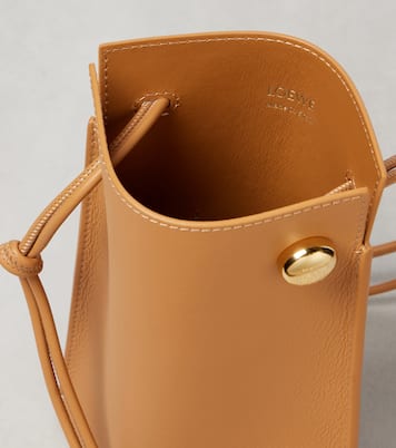 Pochette Pebble Dice en cuir | Loewe