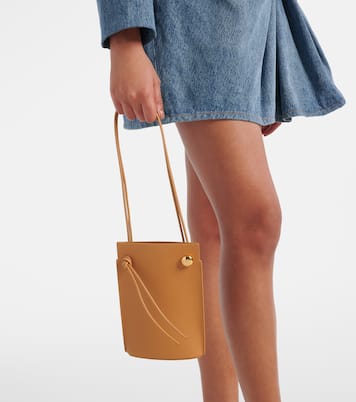 Pochette Pebble Dice en cuir | Loewe