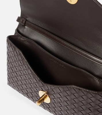 Borsa Knot Lock in pelle Intrecciato | Bottega Veneta