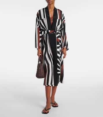 Copricostume Ovatte a righe | Max Mara