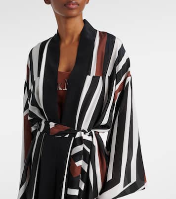Copricostume Ovatte a righe | Max Mara