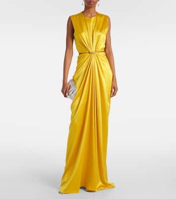 Robe longue Panaro en soie | Max Mara