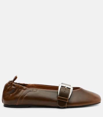 Mary-Jane-Ballerinas Butterfly | Ganni