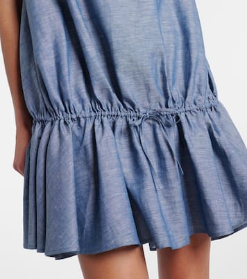 Cotton and linen minidress | Alaïa
