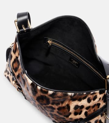 Voyou Medium leopard-print shoulder bag | Givenchy