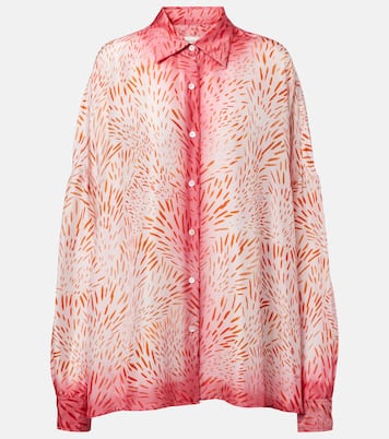 Chemise Casia imprimée en soie | Dries Van Noten