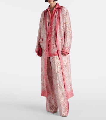 Chemise Casia imprimée en soie | Dries Van Noten