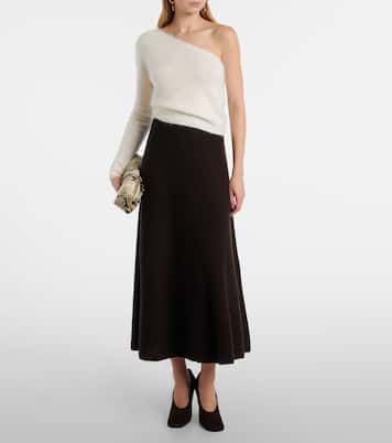 Dae one-shoulder cashmere top | Lisa Yang