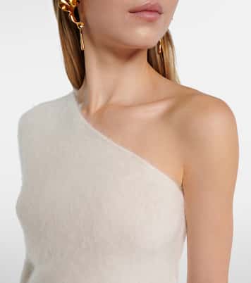 Dae one-shoulder cashmere top | Lisa Yang