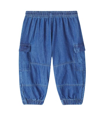 Baby Sae cotton chambray cargo pants | Molo