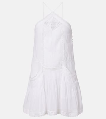 Minikleid Geraldin aus Baumwolle mit Spitze | Marant Etoile