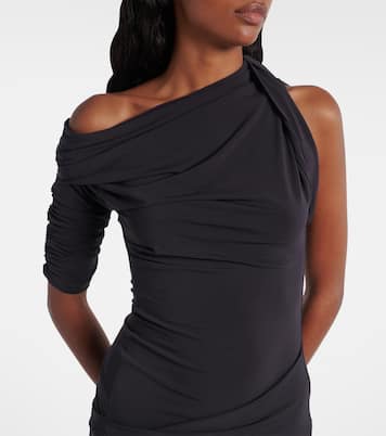 Vestido corto de jersey drapeado | Jacquemus