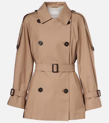 Trenchcoat Caroline aus einem Baumwollgemisch | Max Mara
