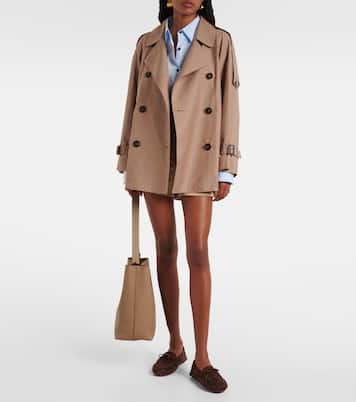 Trenchcoat Caroline aus einem Baumwollgemisch | Max Mara