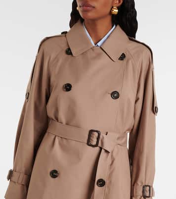Trenchcoat Caroline aus einem Baumwollgemisch | Max Mara