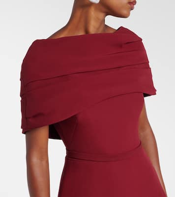 Loura crêpe gown | Safiyaa