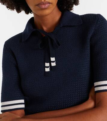 Silk-blend polo shirt | Thom Browne