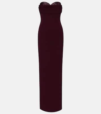 Verziertes Kleid aus Cady | Roland Mouret