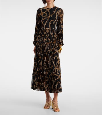 Sunray printed midi dress | Zimmermann