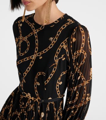 Sunray printed midi dress | Zimmermann