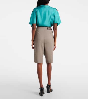 Belted wool shorts | Loewe