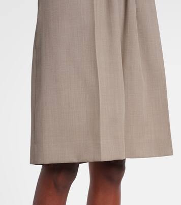 Belted wool shorts | Loewe