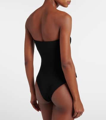 Strapless crêpe bodysuit | Balmain