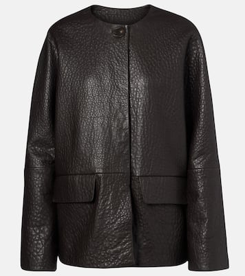 Barbs leather jacket | Joseph