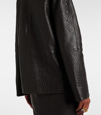 Barbs leather jacket | Joseph