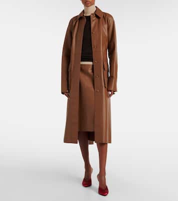 Mantel Okabe aus Leder | Joseph