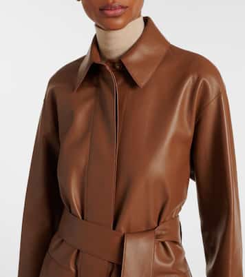 Mantel Okabe aus Leder | Joseph