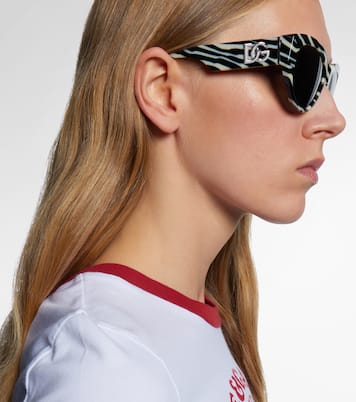 DG Crossed cat-eye sunglasses | Dolce&Gabbana