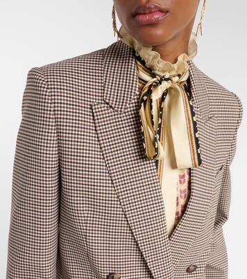 Zweireihiger Blazer aus einem Wollgemisch | Etro