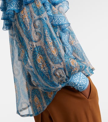 Bluse aus Seide mit Paisley-Muster | Etro