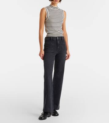Arrow high-rise bootcut jeans | Frame