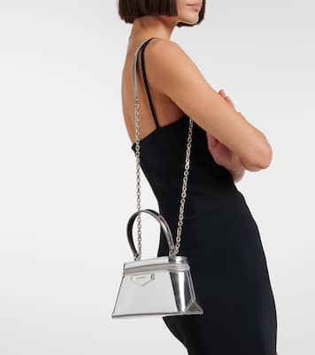 Antigona Mini metallic leather vanity bag | Givenchy