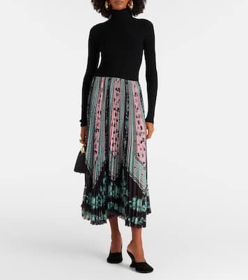 Midikleid Moondance aus Satin | La DoubleJ