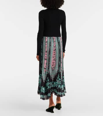 Midikleid Moondance aus Satin | La DoubleJ