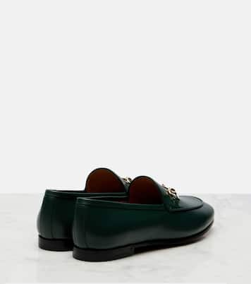 Horsebit leather loafers | Gucci