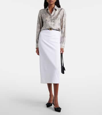 Falda tubo de jersey | Max Mara