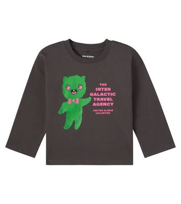 Alien cotton jersey top | Mini Rodini