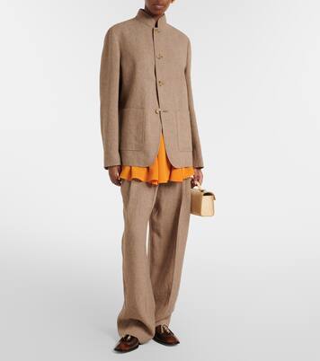 Symmetry Slim suede top-handle bag | Savette