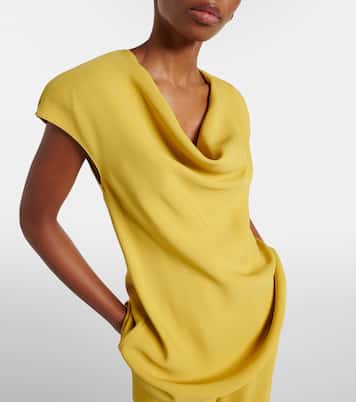 Cady Couture draped top | Valentino
