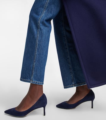 Escarpins Romy 60 en daim | Jimmy Choo