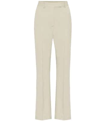 Mid-rise flared pants | Acne Studios