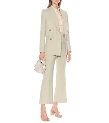 Mid-rise flared pants | Acne Studios