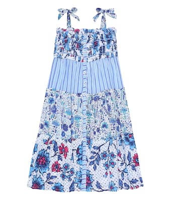 Triny printed dress | Poupette St Barth Kids