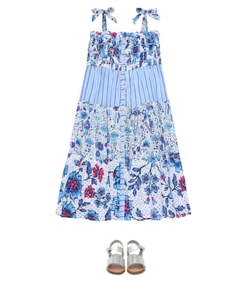 Triny printed dress | Poupette St Barth Kids