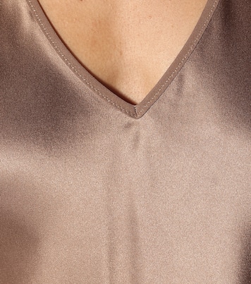 Belva silk-satin tank top | Joseph